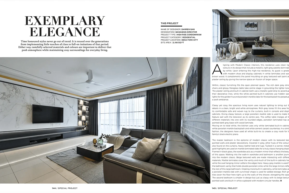 EXEMPLARY ELEGANCE